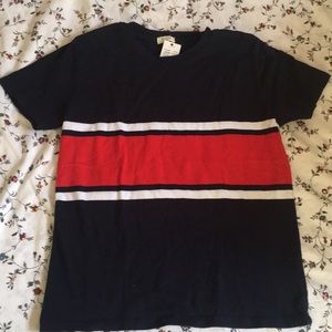 BRANDY MELVILLE/ JOHN GALT Navy Red Stripe Shirt